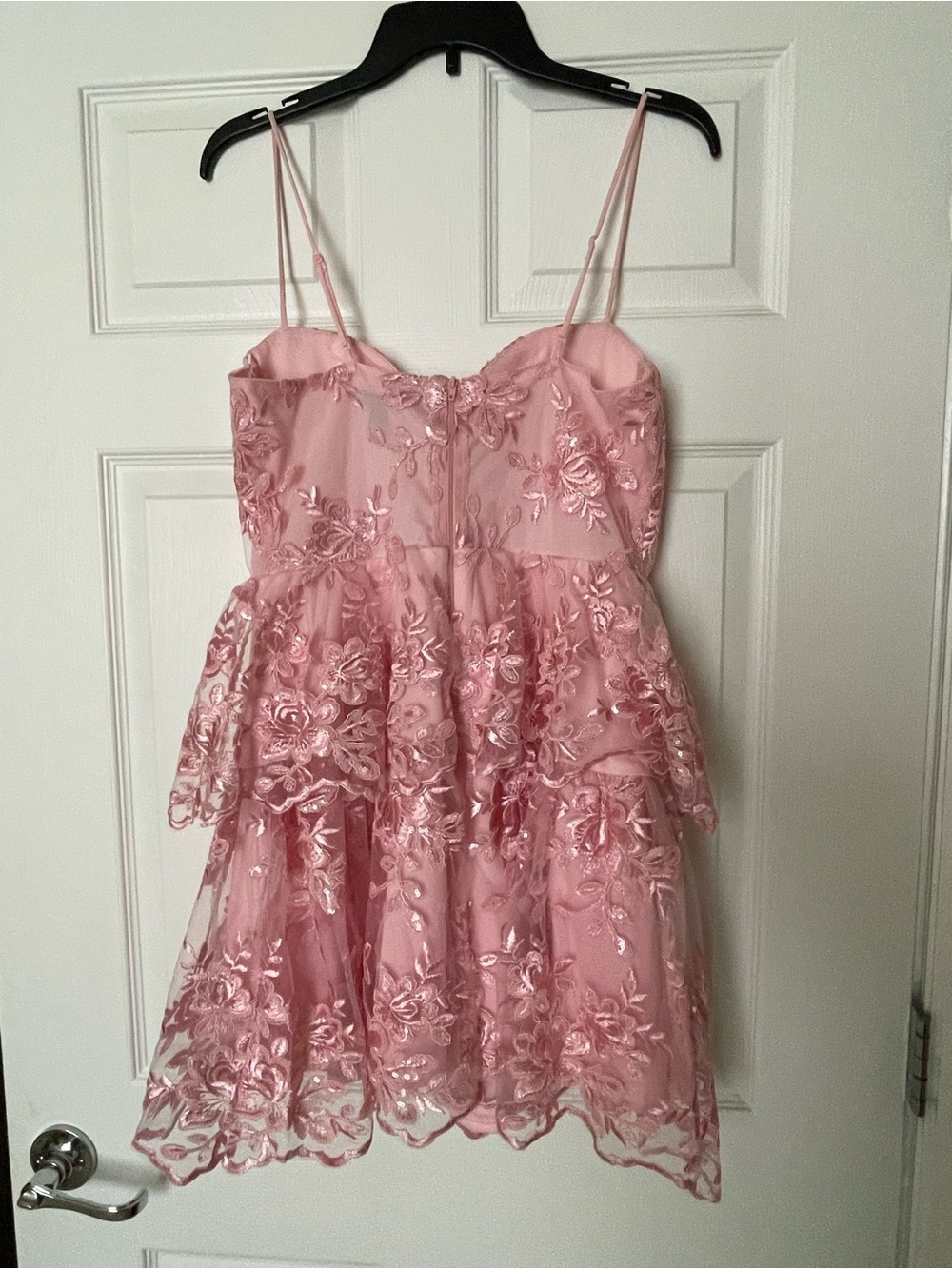 Windsor Pink Strap Detail Dress - Picture 4 of 5